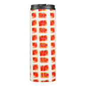 Watermelon Slice Pattern - Seamless Summer Fruit o Thermosbeker (Achterkant)