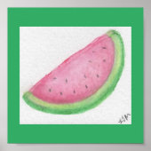 Watermelon Slice Poster (Voorkant)