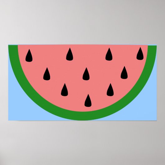 Watermelon Slice Poster (Voorkant)