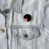 Watermelon Slice Ronde Button 3,2 Cm (In situ)