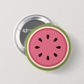 Watermelon Slice Ronde Button 5,7 Cm (Voorkant /achterkant)