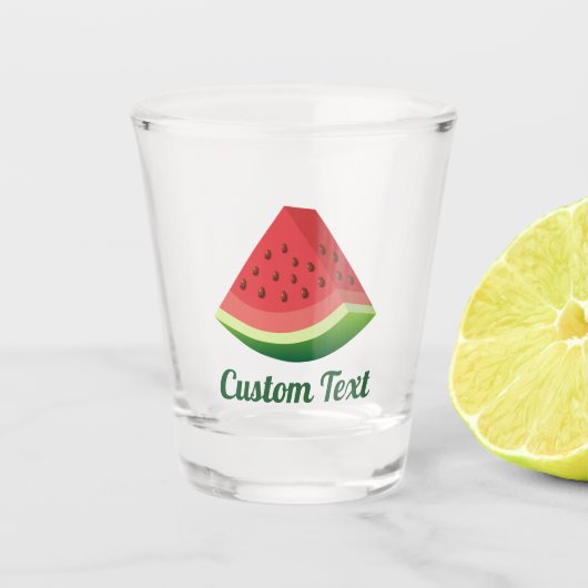 Watermelon Slice Shot Glas (Voorkant)