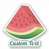 Watermelon Slice Sticker (Voorkant)
