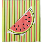 Watermelon Slice Stripe Classic douchergordijn Douchegordijn (Voorkant)