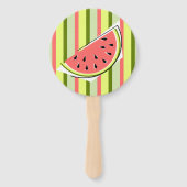 Watermelon Slice Stripe Classic Handwaaier (Achterkant)