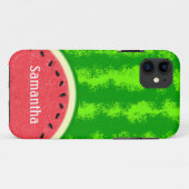 Watermelon Slice Summer Fruit Personated Cute Case-Mate iPhone Case (Achterkant (horizontaal))