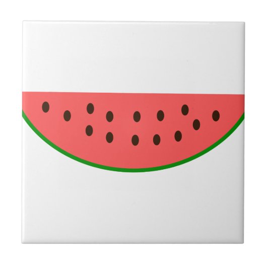 Watermelon Slice Tegeltje (Voorkant)