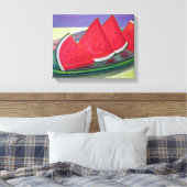 Watermelon Slices Canvas Afdruk (Insitu (Slaapkamer))