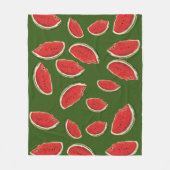 Watermelon Slices Fleece Deken (Voorkant)