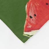 Watermelon Slices Fleece Deken (Hoek)