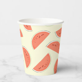 Watermelon Slices Papieren Bekers