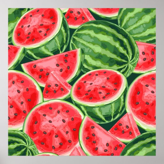 Watermelon Slices Poster (Voorkant)