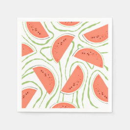 Watermelon Slices Servet