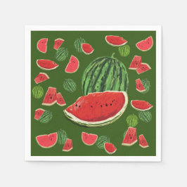 Watermelon Slices Servet