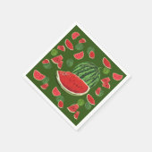 Watermelon Slices Servet (Hoek)