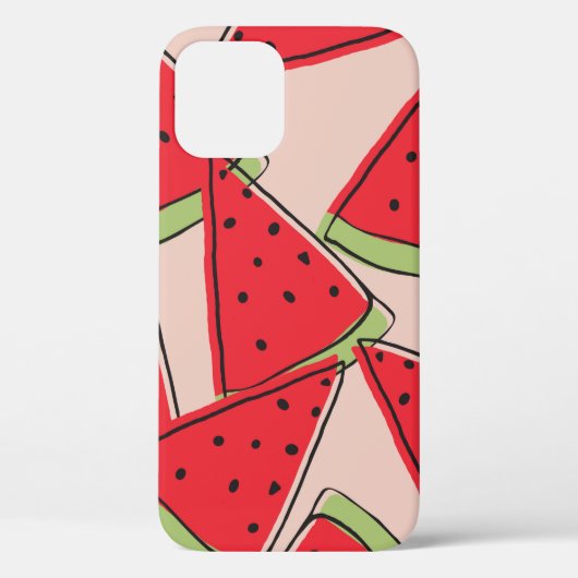 watermelon slices with pink background seamless pa Case-Mate iPhone case (Achterkant)