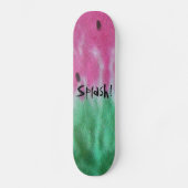 Watermelon Splash. Persoonlijk Skateboard (Voorkant)