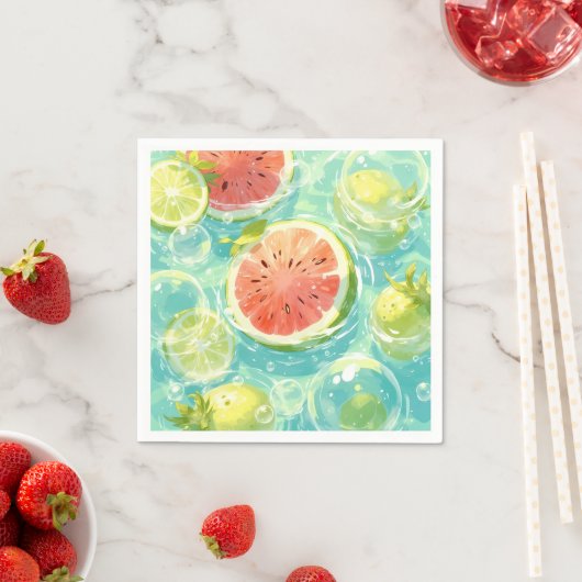 Watermelon Splash Servet (Insitu)
