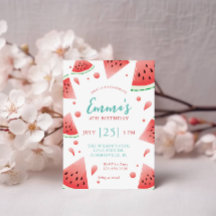 Watermelon Splash Zomer Verjaardagsfeest