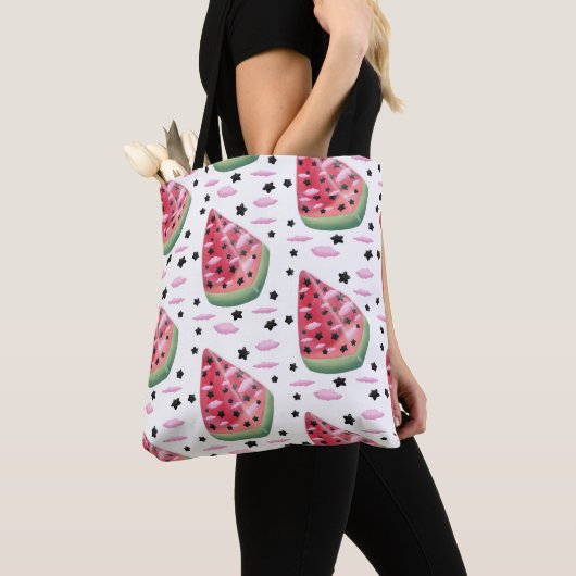 Watermelon star  tote bag (Dichtbij)