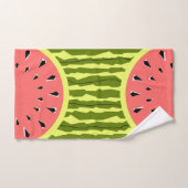 Watermelon Stripe Roze Bad Handdoek (Handdoek)