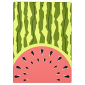 Watermelon Stripe Roze Klembord (Achterkant)