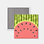 Watermelon Stripe Roze Magneet (Voorkant / Achterkant)