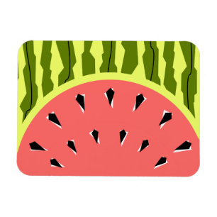 Watermelon Stripe Roze Magneet