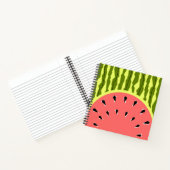 Watermelon Stripe Roze Notitieboek (Binnen)
