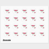 Watermelon Summer Baby Shower Sticker  (Vel)
