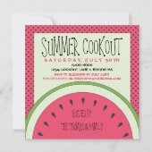 Watermelon Summer Cookout Kaart (Voorkant)