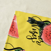 Watermelon Summer Vibes Beach Towel Strandlaken (In situ)