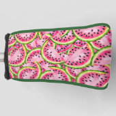 Watermelon Surprise Golf Club Hoesje Golfheadcover (Voorkant)