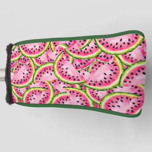 Watermelon Surprise Golf Club Hoesje Golfheadcover (Voorkant)