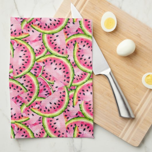 Watermelon Surprise Kitchen Towel Theedoek (Quarter Fold)