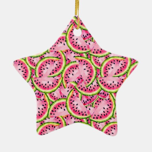 Watermelon Surprise Ornament (Achterkant)