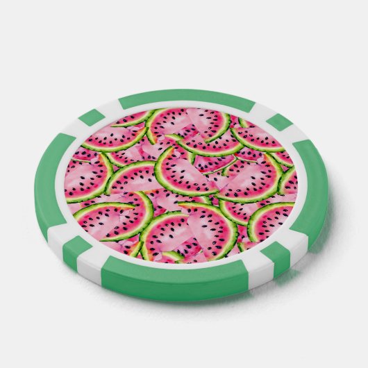 Watermelon Surprise Poker Chips (Enkel)