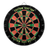 Watermelon Tartan Dart Board Dartbord (Voorkant)