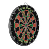 Watermelon Tartan Dart Board Dartbord (Voorkant Links)