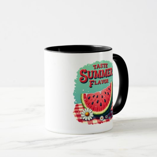 Watermelon Taste Summer Flavor Mug Mok (Voorkant rechts)