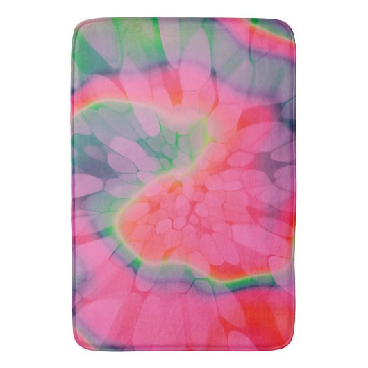 Watermelon Tie Dye Badmat (Voorkant Verticaal)