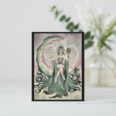 Watermelon Tourmaline Briefkaart (Staand voorkant)