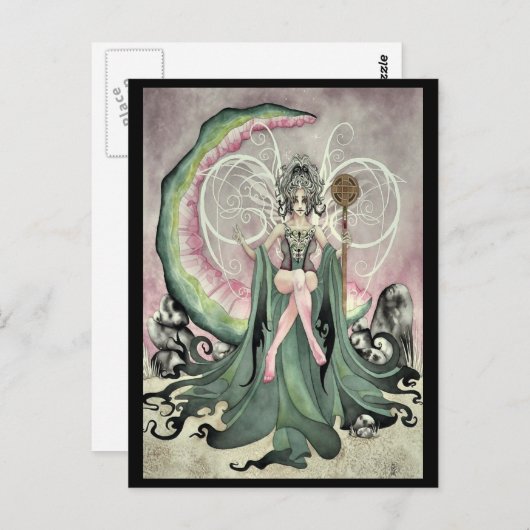 Watermelon Tourmaline Briefkaart (Voorkant / Achterkant)