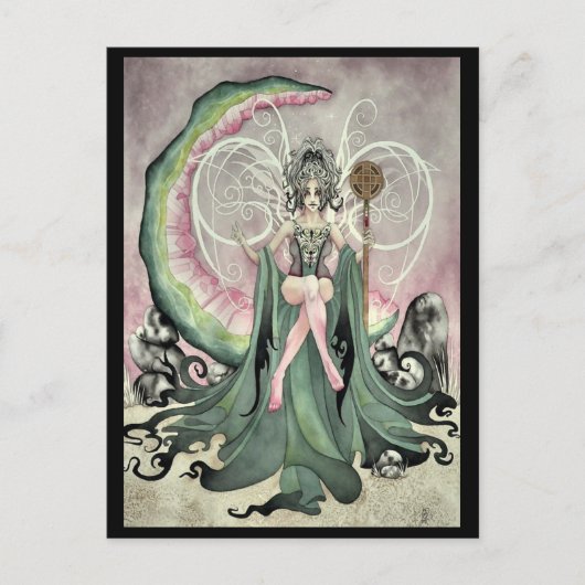 Watermelon Tourmaline Briefkaart (Voorkant)