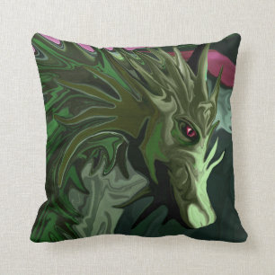 Watermelon Tourmaline Dragon Sierkussen