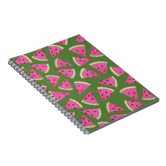 Watermelon Tropical Summer Notitieboek (Rechterzijde)