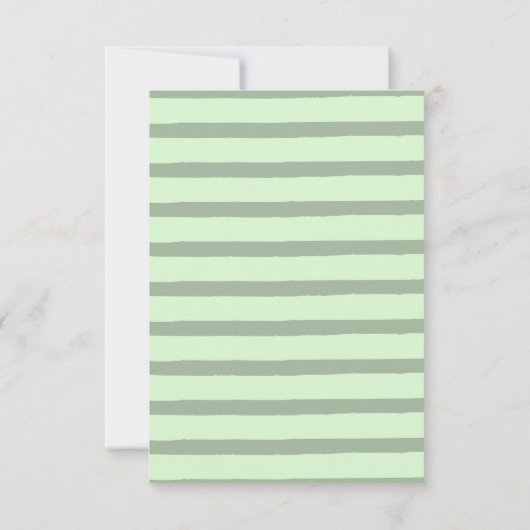 Watermelon Verjaardagsfeestje Dank u Bedankkaart (Achterkant)