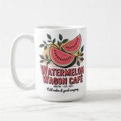 Watermelon Wagon Café Koffiemok (Links)