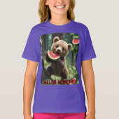 Watermelon Wanderer: T-shirt van Kind (Voorkant)