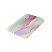 Watermelonagaat | Neo Mint Green en Cassis Pink Badmat (Gekanteld)